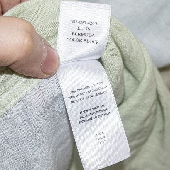 Rails Women's Button up Ellis Shirt in Bermuda Color Block Cotton size Small - Picture 8 of 11